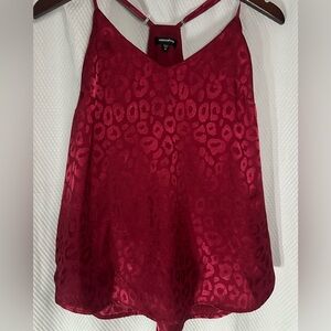 Mittoshop Red V-Neck Cami